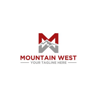 MM veya MW Dağ Logosu İşaret Tasarımı