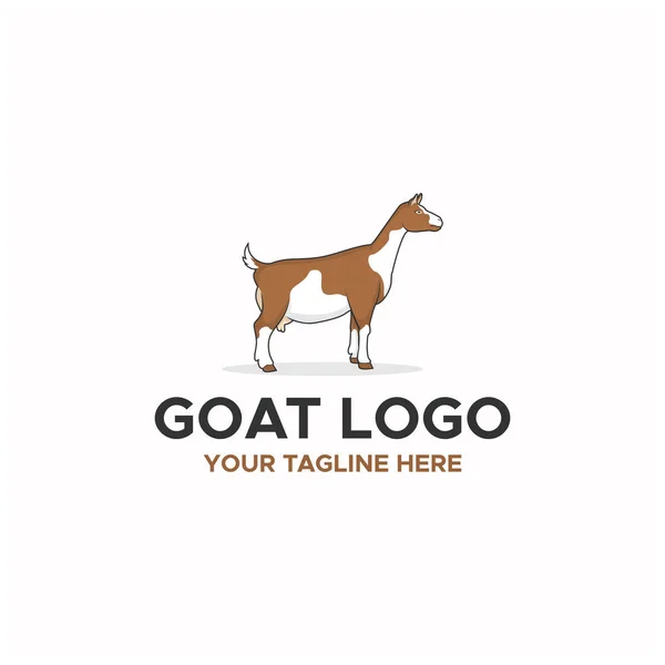 Дизайн Логотипа Goat Farm — стоковый вектор