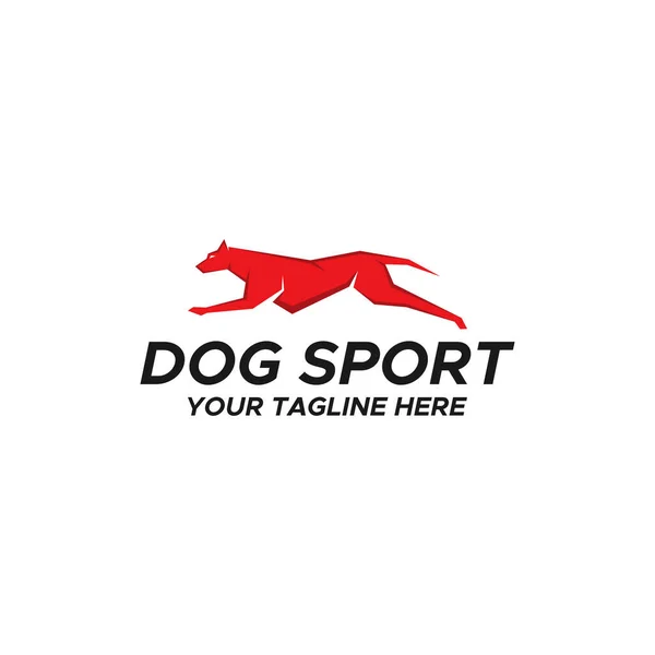 Köpek Spor Logosu İşaret Tasarımı