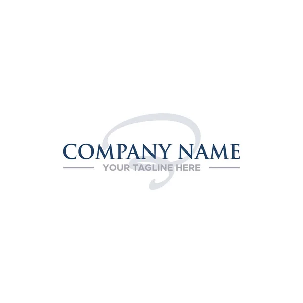 Initial Logo Sign Design Für Ihr Unternehmen — Stockvektor