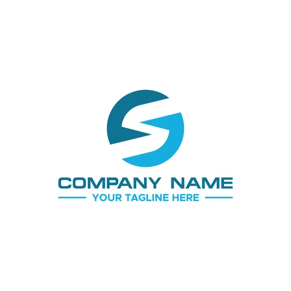 Initial Logo Sign Design — Stockvektor