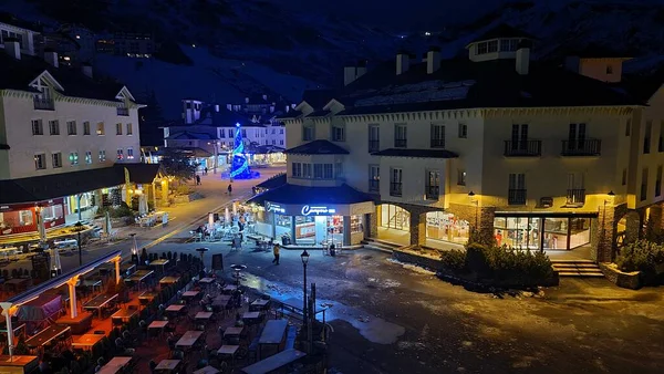 Sierra Nevada Zimní Dovolená Sněhu — Stock fotografie