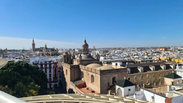 Seville Wandelen Stad Mooi Dessert Kerstmis Belen — Stockfoto