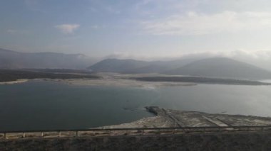 Laguna Cauquenes, yapay lagün, madencilik kirliliği.