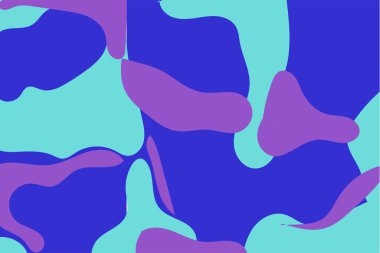mor mavi rastgele şekiller soyut arkaplan