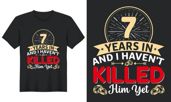 Years Haven Killed Him Yet Shirt Design — Archivo Imágenes Vectoriales