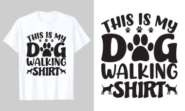 This Is My Dog Walking Shirt, Dog Svg Tshirt Design