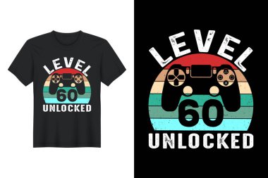 Seviye 60 Açık Tişört Tasarımı