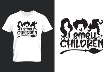 I Smell Children, Halloween SVG T Shirt Design