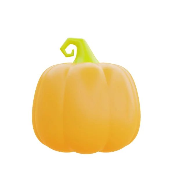 Happy Halloween Jack Lantern Pumpkin Character Isolated White Background Traditional — 스톡 사진