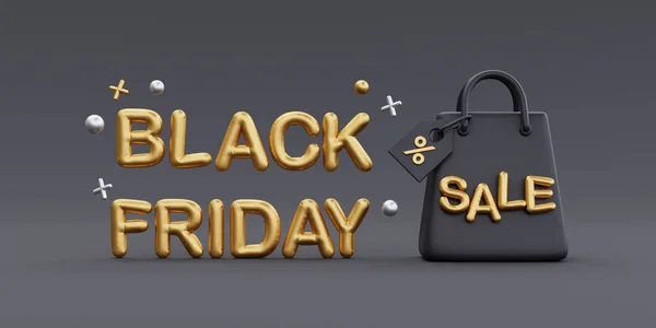 Black Friday Super Sale Sac Cumpărături Crăciun Promoție Anul Nou — Fotografie, imagine de stoc