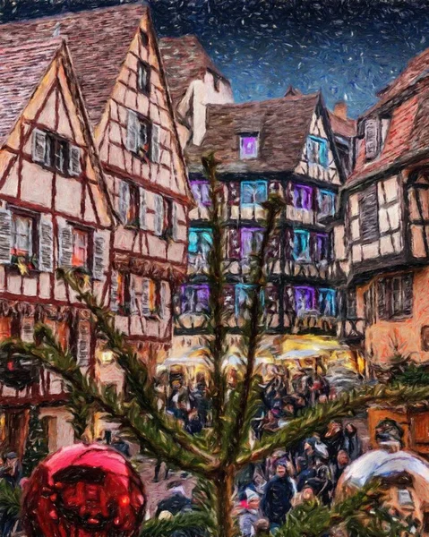 Modern sanat eserlerini resmetmek, Avrupa 'nın yağlı sokaklarını çizmek, eski ve güzel evlerin cephelerini çizmek. Duvar tasarımı baskı şablonu tuval veya kağıt poster, turistik üretim