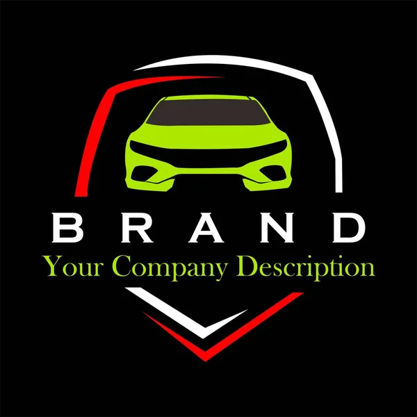 Vector Car Logos Suitable Company Names Symbols Especially Automotive Cars — Stock Vector