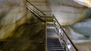 Dobsinska ice cave in Slovakia, Slovak paradise