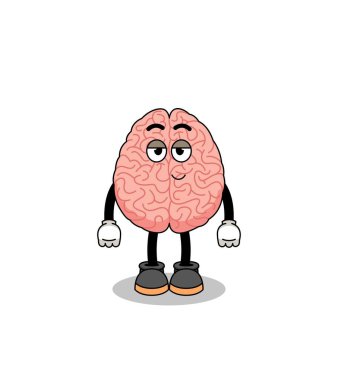 Utangaç duruşu olan çizgi film çifti, karakter tasarımı