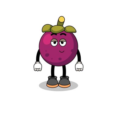 Utangaç duruşu olan çizgi film çifti, karakter tasarımı.