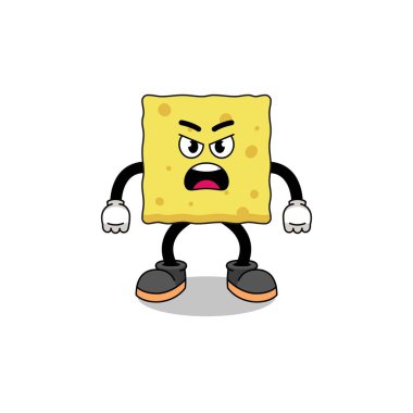 kızgın ifade ile çizgi film çizimi, karakter tasarımı