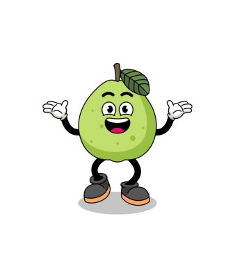 guava çizgi filmi mutlu bir jest, karakter tasarımı ile arama