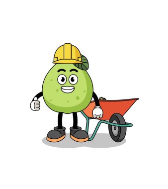 guava çizgi filmi müteahhit, karakter tasarımı