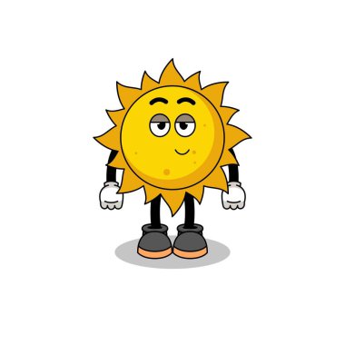 Utangaç duruşu olan, karakter tasarımı olan bir çizgi film çifti.