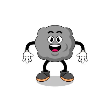 Kara Bulut çizgi filmi, şaşırtıcı bir jest, karakter tasarımı