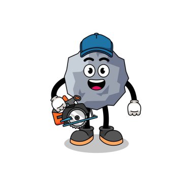 Bir ahşap işçisi olarak taş çizimi, karakter tasarımı