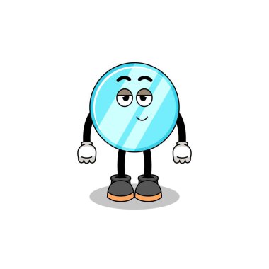 Utangaç duruşu olan çizgi film çifti, karakter tasarımı