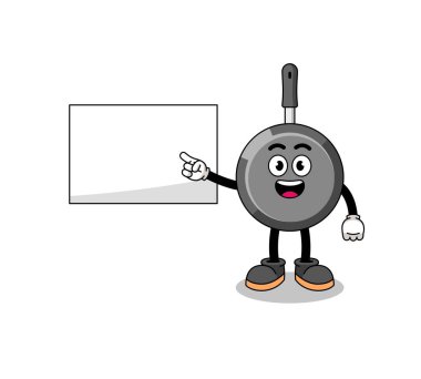 kızartma tavası çizimi sunumu, karakter tasarımı