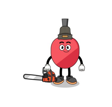 masa tenisi raketi resimli çizgi film, bir oduncu, karakter tasarımı