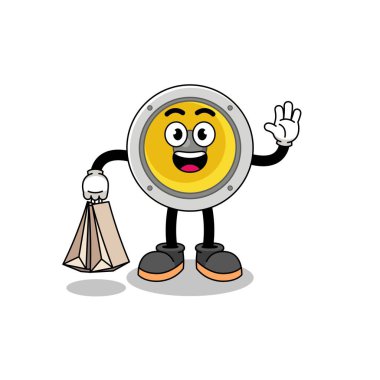 Hoparlör alışverişi, karakter tasarımı