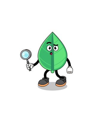 Yaprak arama maskotu, karakter tasarımı