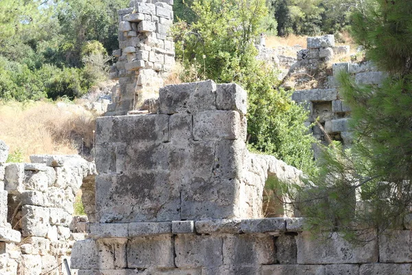 Antalya Turquía Septiembre 2020 Antalya Phaselis Ancient City Como Conoce — Foto de Stock