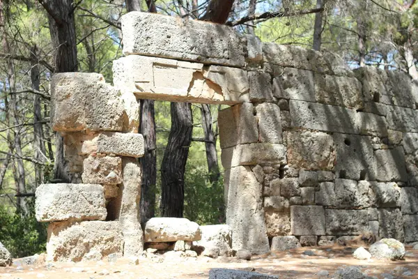 Antalya Turquia Setembro 2020 Antalya Phaselis Ancient City Conhecida Como — Fotografia de Stock