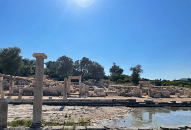 Antalya, Türkiye - 12 Temmuz 2022: Patara Antik Şehir