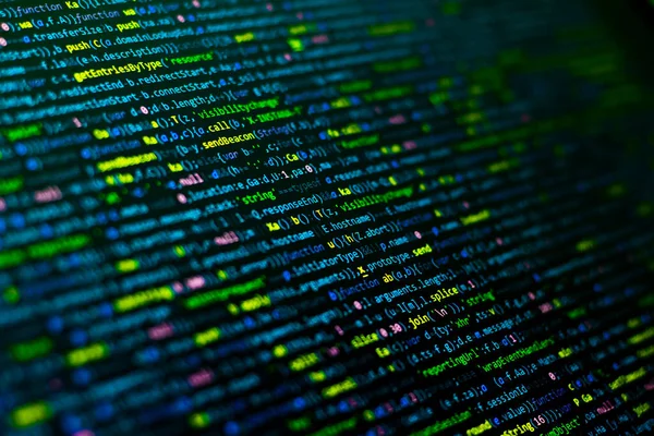 Antecedentes Programación Web Con Codificación Javascript —  Fotos de Stock