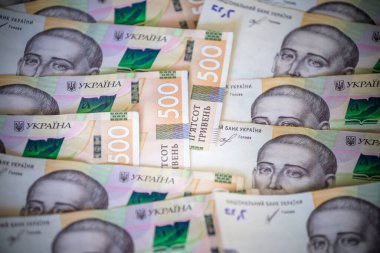 Ukrayna Hryvnia 'sı, yeni 500 Hryvnia senedi. Hryvnia UAH Hryvnia 'nın finansal geçmişi.