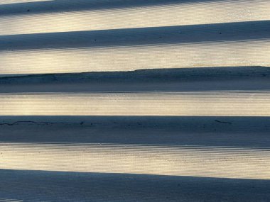 Yapı Arkaplan Güneş Betonu Çizgili Duvar