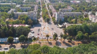 Vinnitsa 'nın Kozmonotlardaki Çeşme Uçağı görüntüsü 05.10.19 Vinnitsa Ukrayna