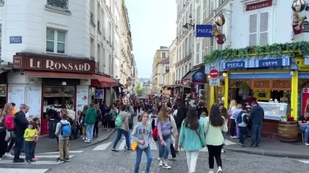 Place Saint Pierre 15.04.22 Paryż Francja — Wideo stockowe