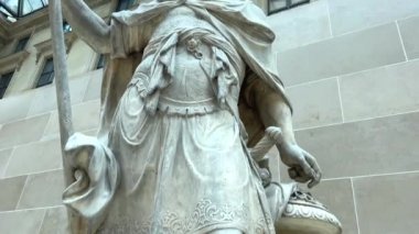 Heykel, Fransa, Sebastian Slodz Antwerp, Paris, Hannibal, Mermer, Büyük Kartacalı general, Roma 'ya karşı kazandığı zaferden sonra, Versailles 26.04.22 Paris Fransa