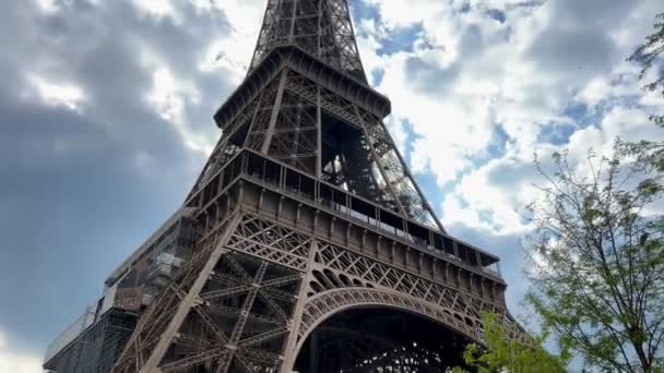 Vackert Eiffeltorn — Stockvideo