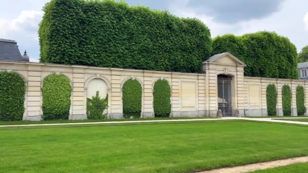 Domaine National de Champs-Sur-Marne Petit Versailles en France pres de la ville de Torcy — Wideo stockowe