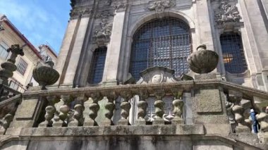 Portekiz Limanı 'ndaki Porto Kulesi' nde Torre dos Clerigos