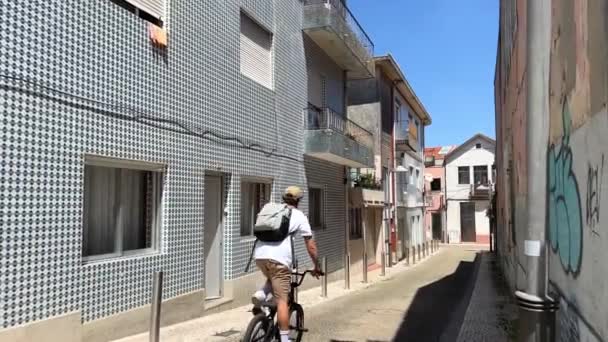 Povoa Varzim City Portugal Its Streets Nature 2022 高质量的4K镜头 — 图库视频影像