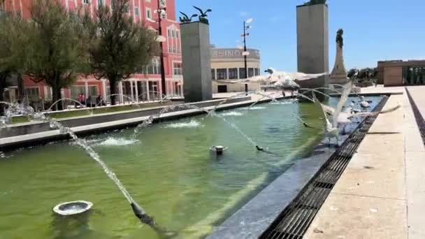 Povoa Varzim Cidade Portugal Suas Ruas Natureza 2022 Imagens Alta — Vídeo de Stock