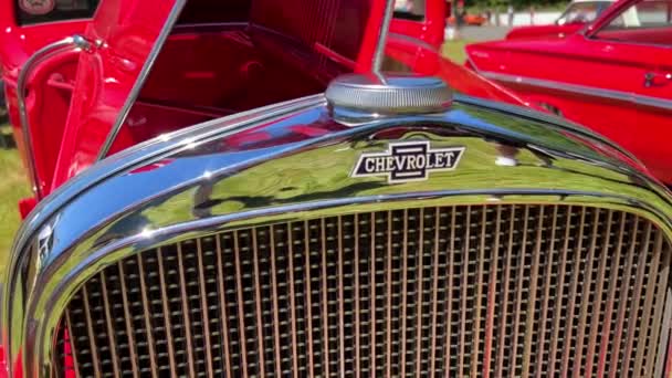 Jellybean Autocrafters 2022 Canada Surrey Celebration Verschillende Oude Zeldzame Modellen — Stockvideo