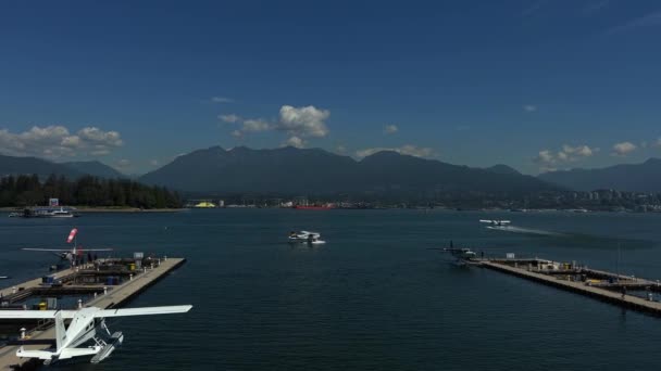 Harbor Air Seaplanes Linia Lotnicza Siedzibą Richmond Kolumbia Brytyjska Kanada — Wideo stockowe