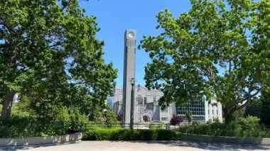 Clock Tower, University of Columbia. High quality 4k footage