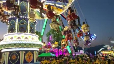 Playland Amusement Park in Vancouver, British Columbia, Canada amusement park Hastings Park and is operated by Pacific National Exposition organization that holds annual summer fair and exhibition PNE