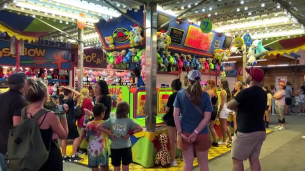 Парк Развлечений Playland Amusement Park Ванкувере Британская Колумбия Канада Управляется — стоковое видео